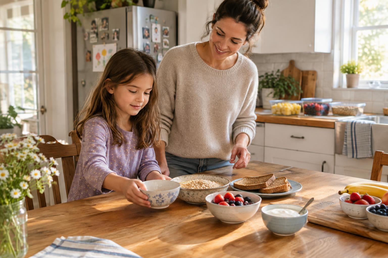 Making Breakfast Mornings Less Rushed With a Simple Prep Routine