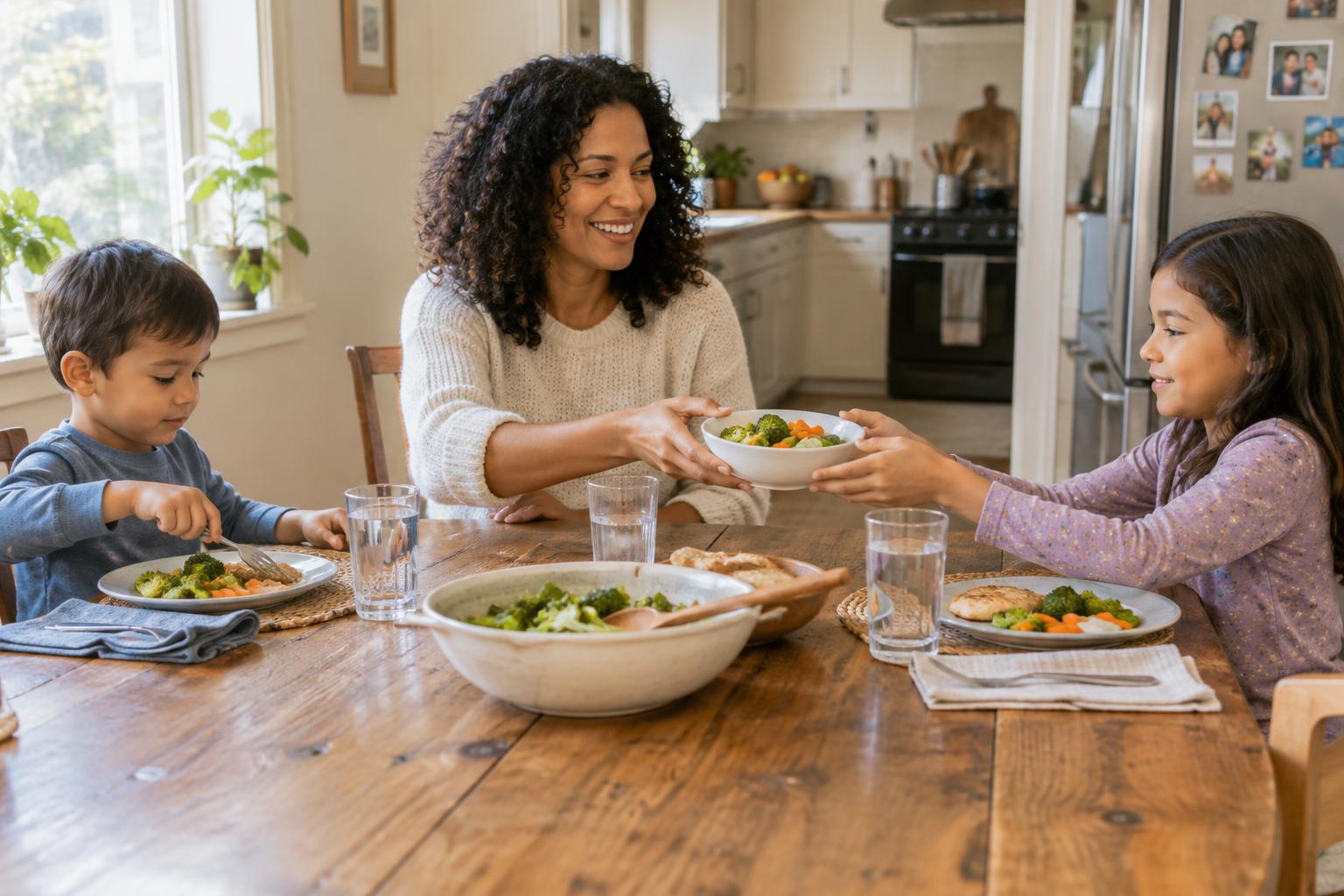 Teaching Table Manners Through Everyday Meals