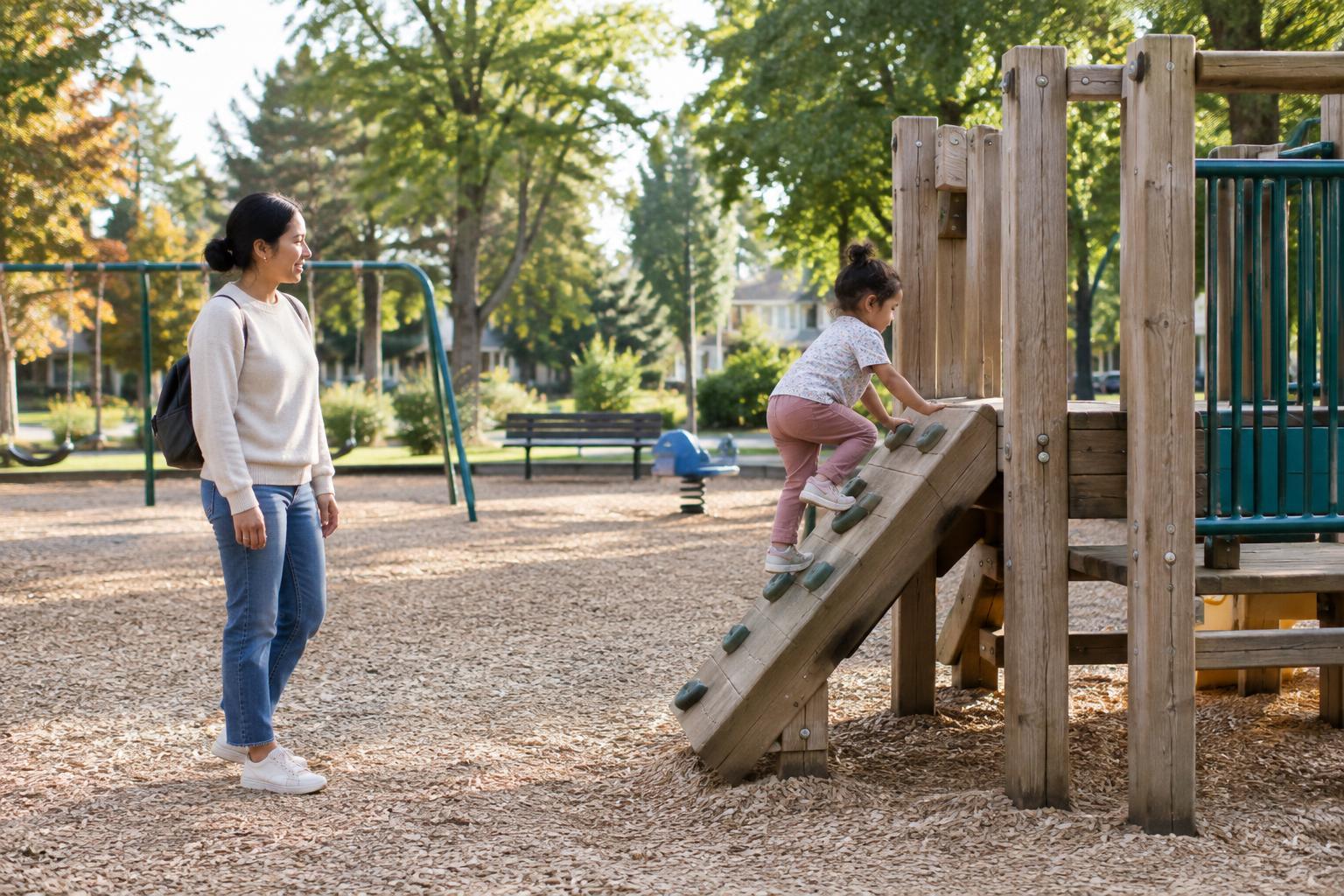 Playground Supervision: Giving Children Room to Explore While Staying Nearby